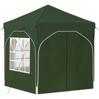 Pop-up Partyzelt 192 x 192 x 245 cm Grün