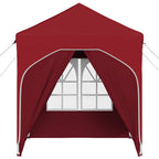 Pop-up Partyzelt 192 x 192 x 245 cm Bordeauxrot