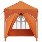 Pop-up Partyzelt 192 x 192 x 245 cm Orange