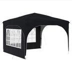 Pop-up Partyzelt 290 x 290 x 245 cm Antrazit