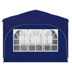 Pop-up Partyzelt 290 x 290 x 245 cm Blau
