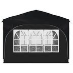 Pop-up Partyzelt 290 x 290 x 245 cm Antrazit