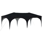 Pop-up Partyzelt 575 x 288 x 245 cm Anthrazit Oxford-Stoff