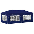 Pop-up Partyzelt 575 x 288 x 245 cm Blau Oxford-Stoff