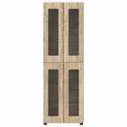 Highboard FLORIN Sonoma-Eiche 60 x 35 x 182 cm Holzwerkstoff