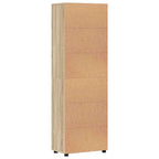 Highboard FLORIN Sonoma-Eiche 60 x 35 x 182 cm Holzwerkstoff