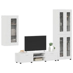 TV-Schrankset mit Schubladen FLORIN 3 pcs Weiß Holzwerkstoff