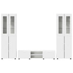 TV-Schrankset mit Schubladen FLORIN 3 pcs Weiß Holzwerkstoff