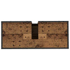 Badezimmermöbel-Set mit Schubladen 4 pcs Altholz Holzwerkstoff