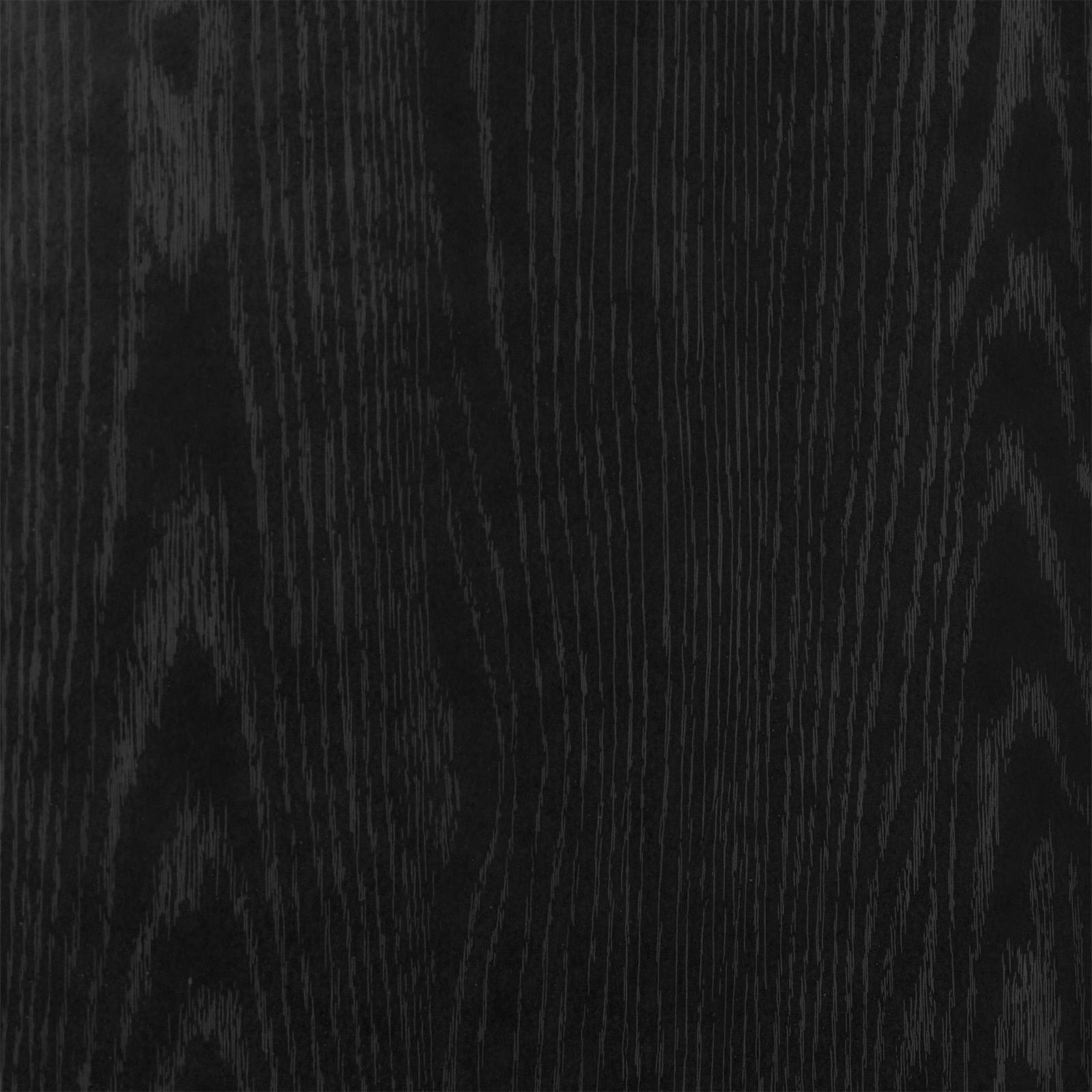 Badezimmermöbel-Set 3 pcs Schwarz Eichen-Optik Holzwerkstoff