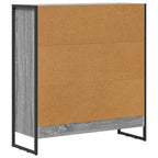 Bücherregal Graues Sonoma 80 x 30 x 86,5 cm Holzwerkstoff