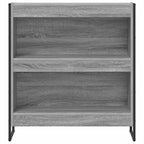 Bücherregal Graues Sonoma 80 x 30 x 86,5 cm Holzwerkstoff