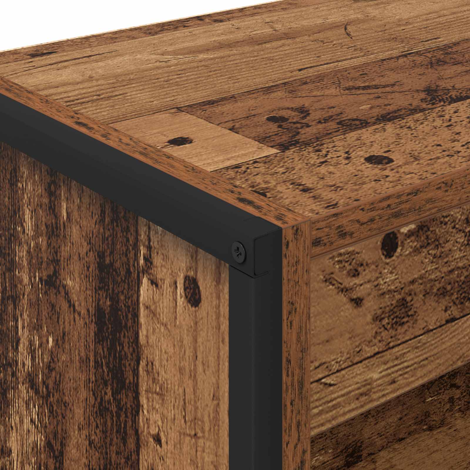 Bücherregal Altholz 80 x 30 x 86,5 cm Holzwerkstoff