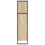 Bücherregal Sonoma 80 x 30 x 121 cm Holzwerkstoff