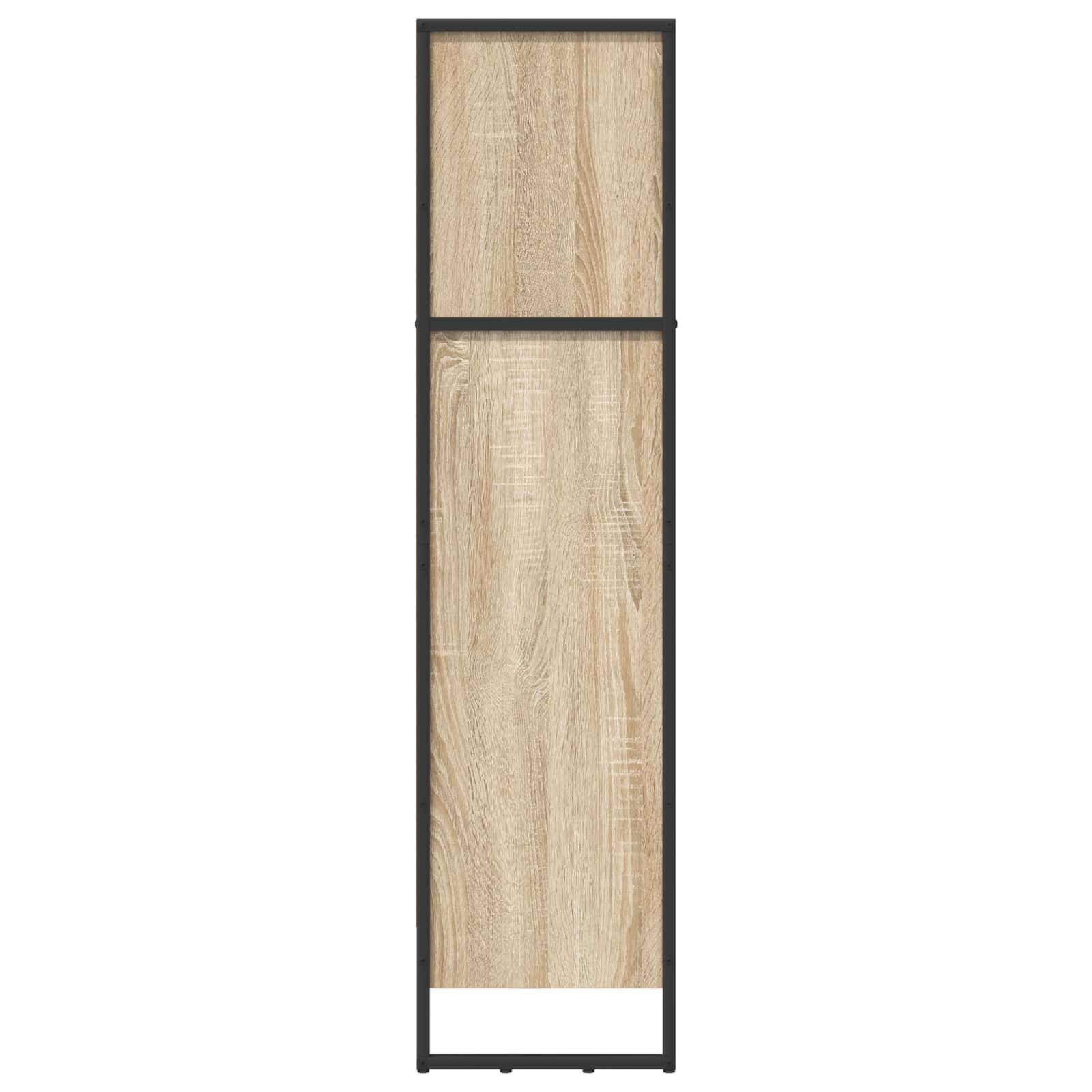 Bücherregal Sonoma 80 x 30 x 121 cm Holzwerkstoff