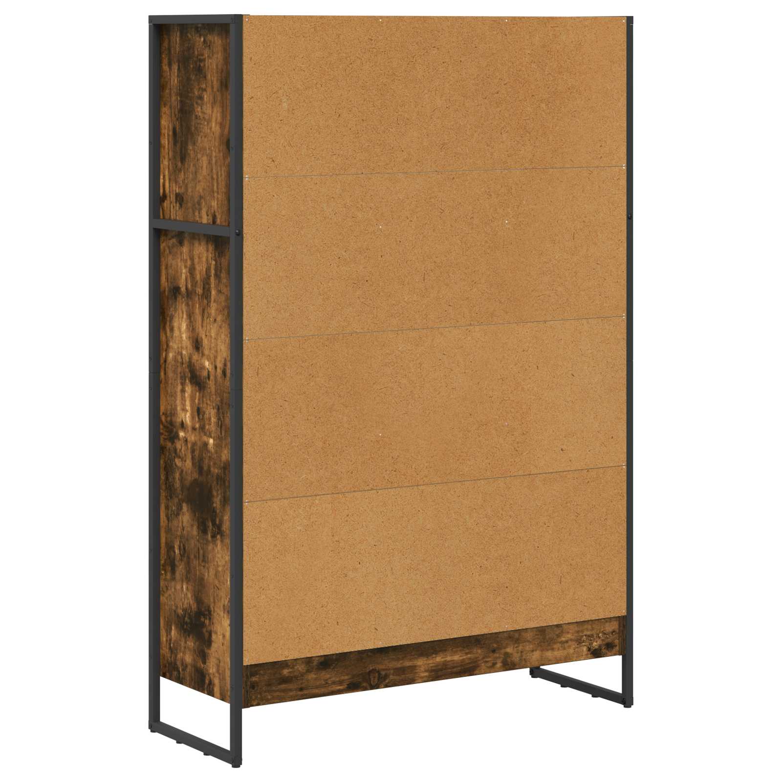 Bücherregal Raucharbe 80 x 30 x 121 cm Holzwerkstoff