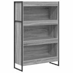 Bücherregal Graues Sonoma 80 x 30 x 121 cm Holzwerkstoff