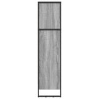 Bücherregal Graues Sonoma 80 x 30 x 121 cm Holzwerkstoff