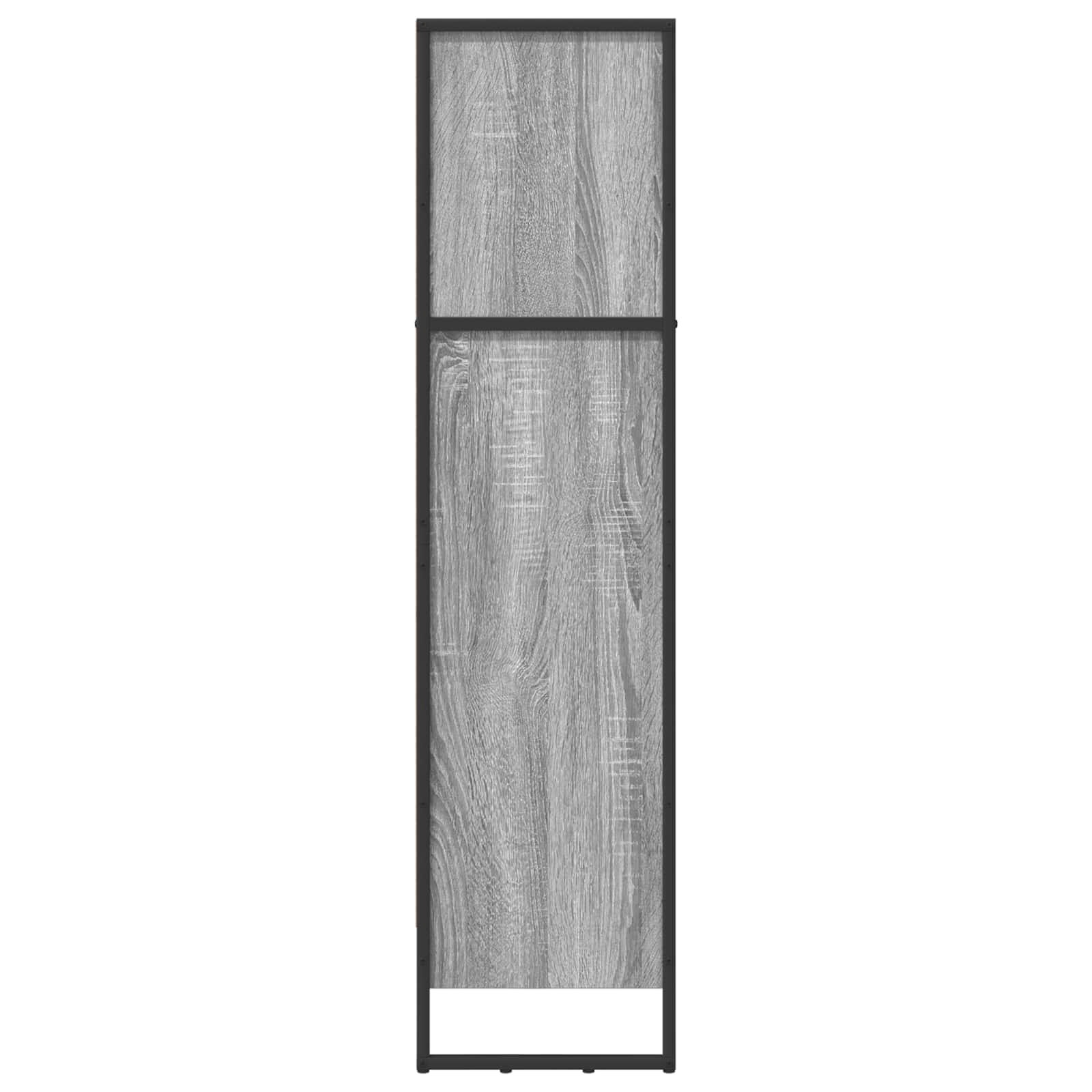 Bücherregal Graues Sonoma 80 x 30 x 121 cm Holzwerkstoff