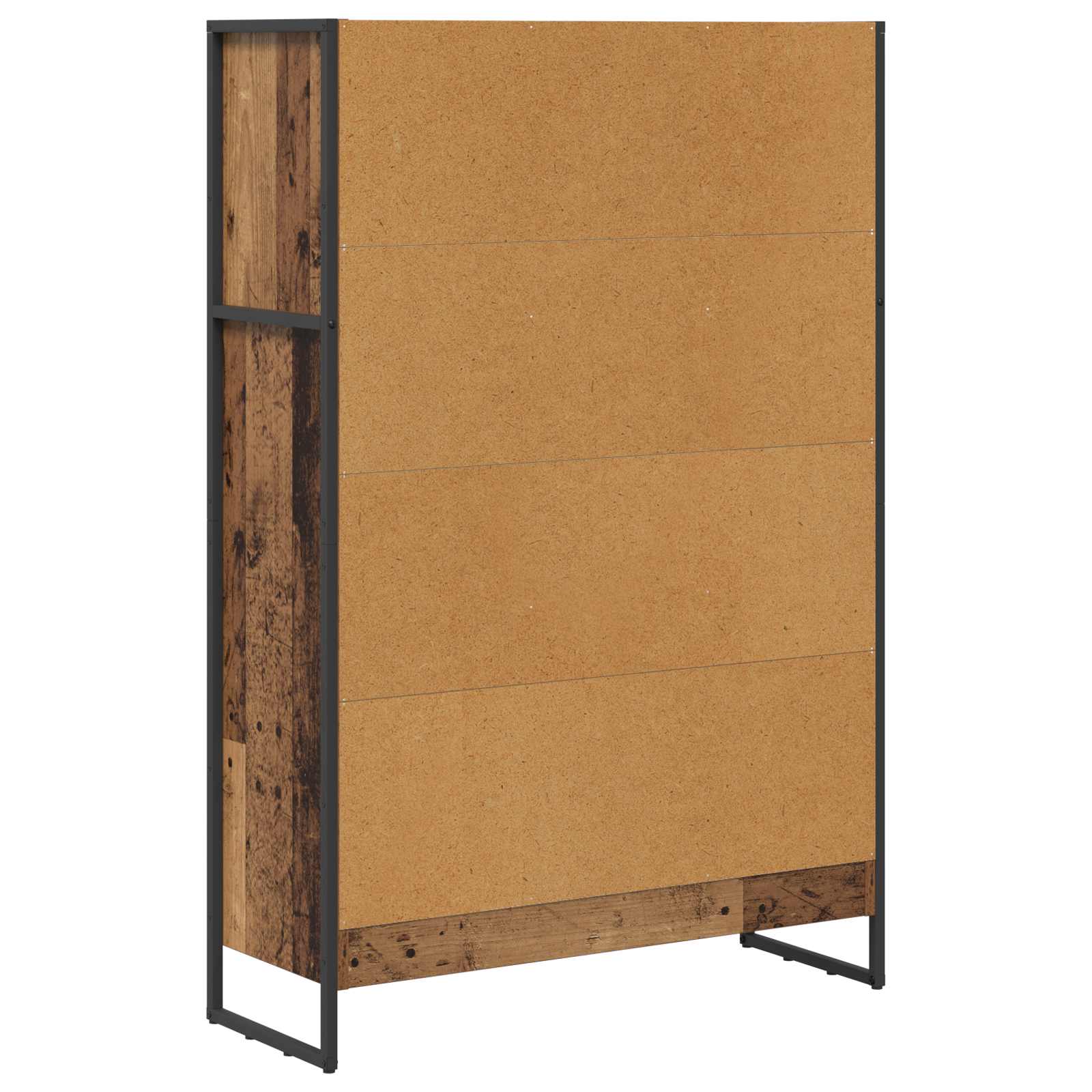 Bücherregal Altholz 80 x 30 x 121 cm Holzwerkstoff