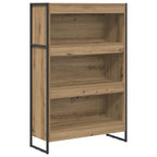 Bücherregal Kunsthandwerk Eiche 80 x 30 x 121 cm Holzwerkstoff