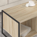 Couchtisch Sonoma 80 x 50 x 40 cm Holzwerkstoff