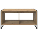Couchtisch Kunsthandwerk Eiche 80 x 50 x 40 cm Holzwerkstoff