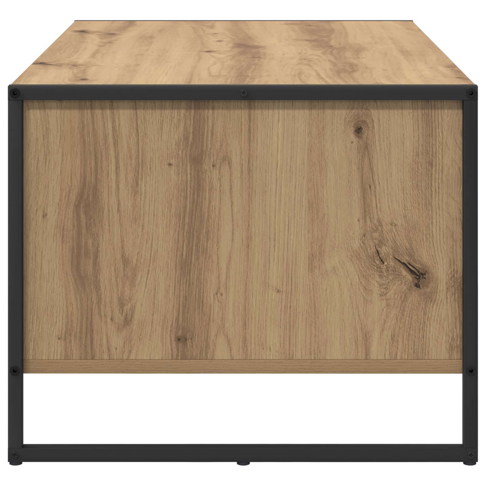 Couchtisch Kunsthandwerk Eiche 80 x 50 x 40 cm Holzwerkstoff