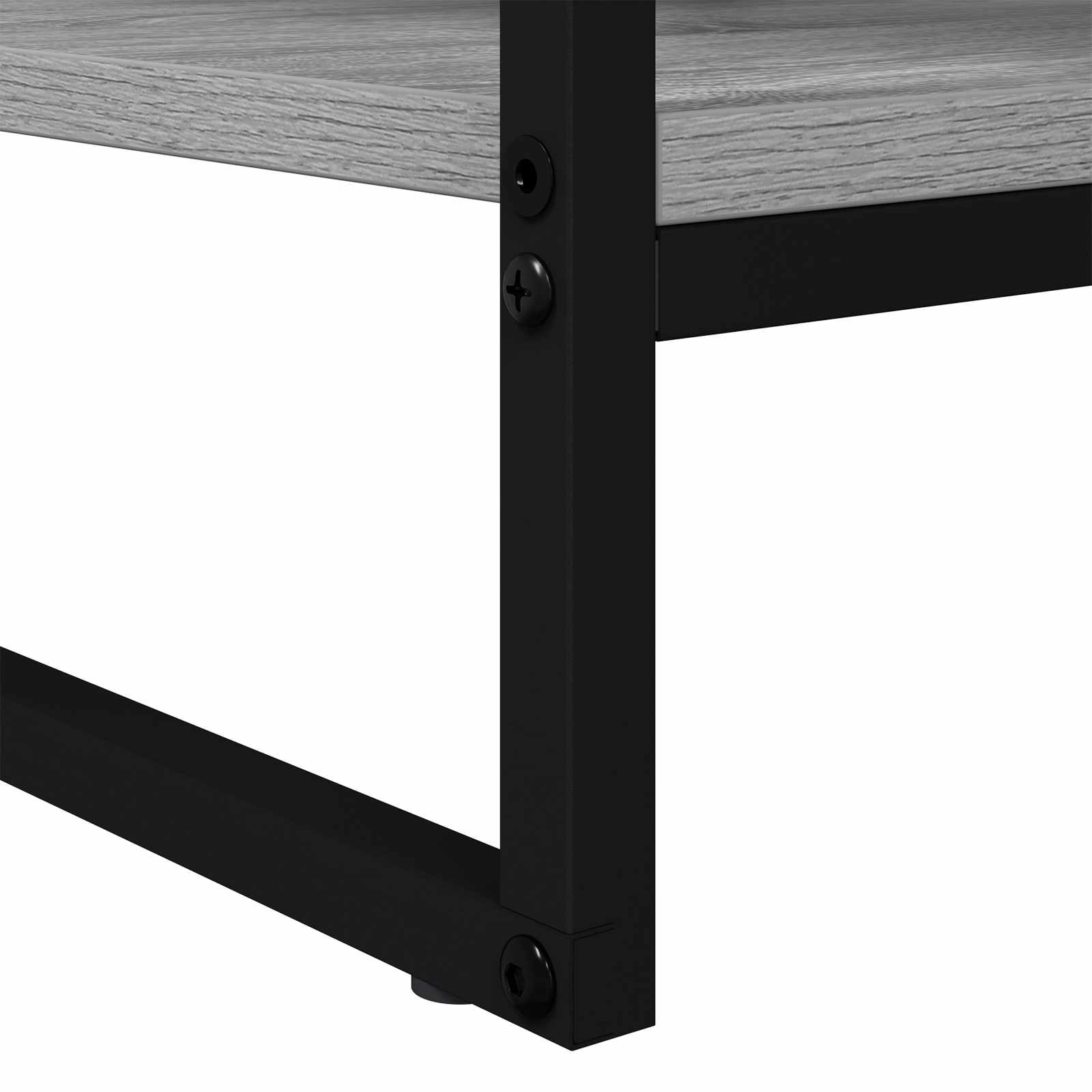 Couchtisch Graues Sonoma 80 x 50 x 40 cm Holzwerkstoff
