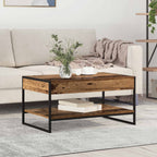 Couchtisch Altholz 80 x 50 x 40 cm Holzwerkstoff