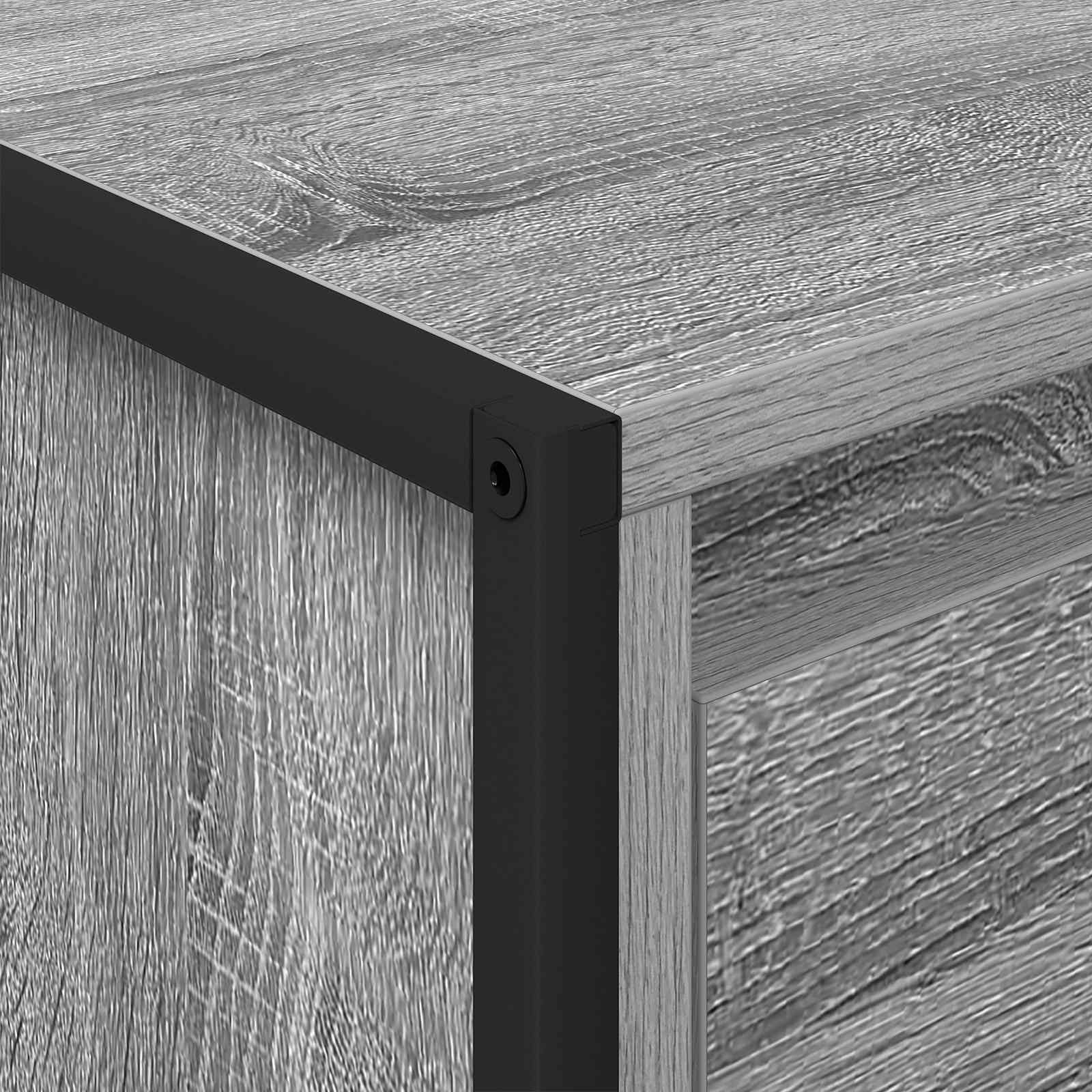 Couchtisch Graues Sonoma 100 x 46 x 40 cm Holzwerkstoff