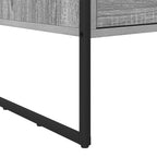 Couchtisch Graues Sonoma 100 x 46 x 40 cm Holzwerkstoff