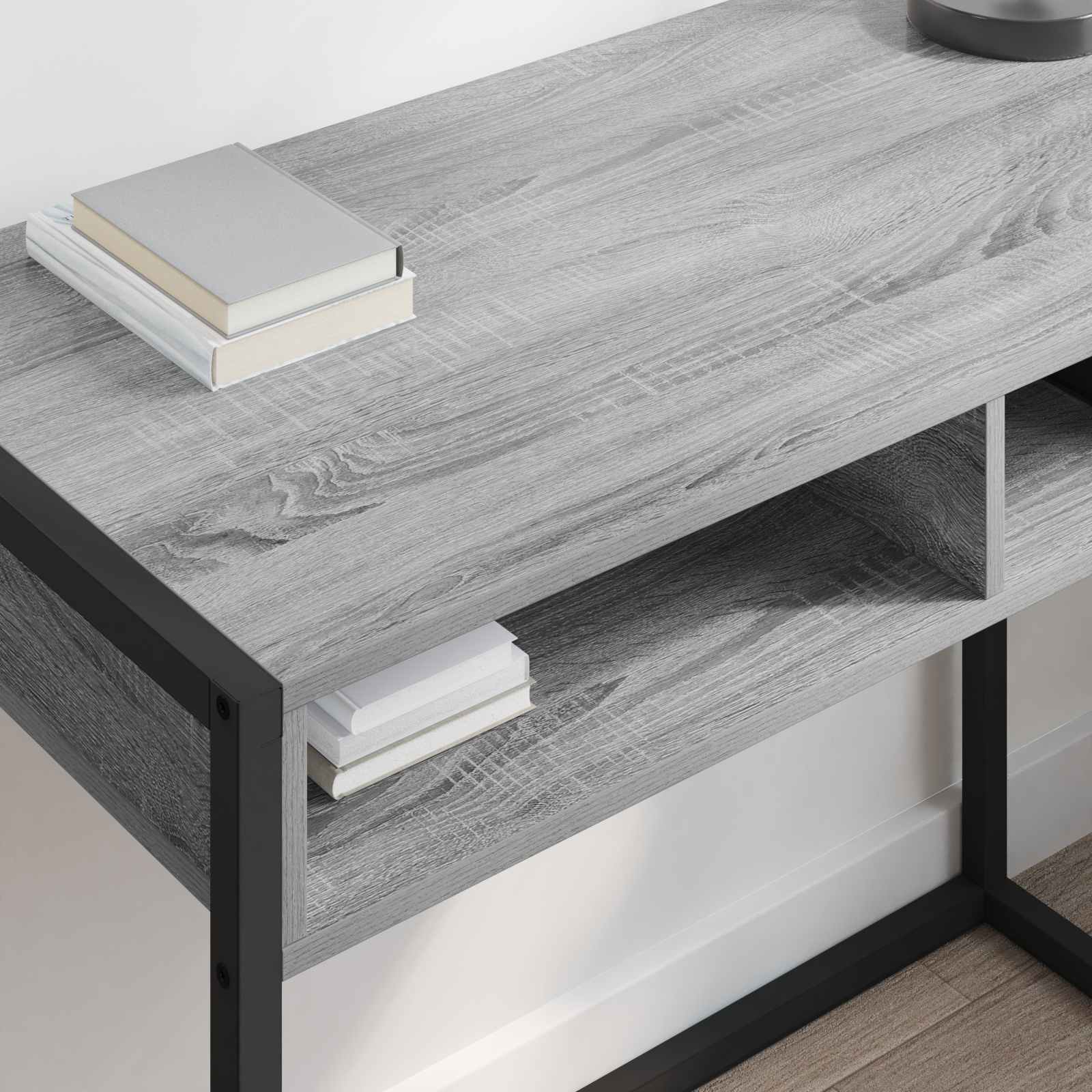 Schreibtisch Graues Sonoma 100 x 50 x 75 cm Holzwerkstoff