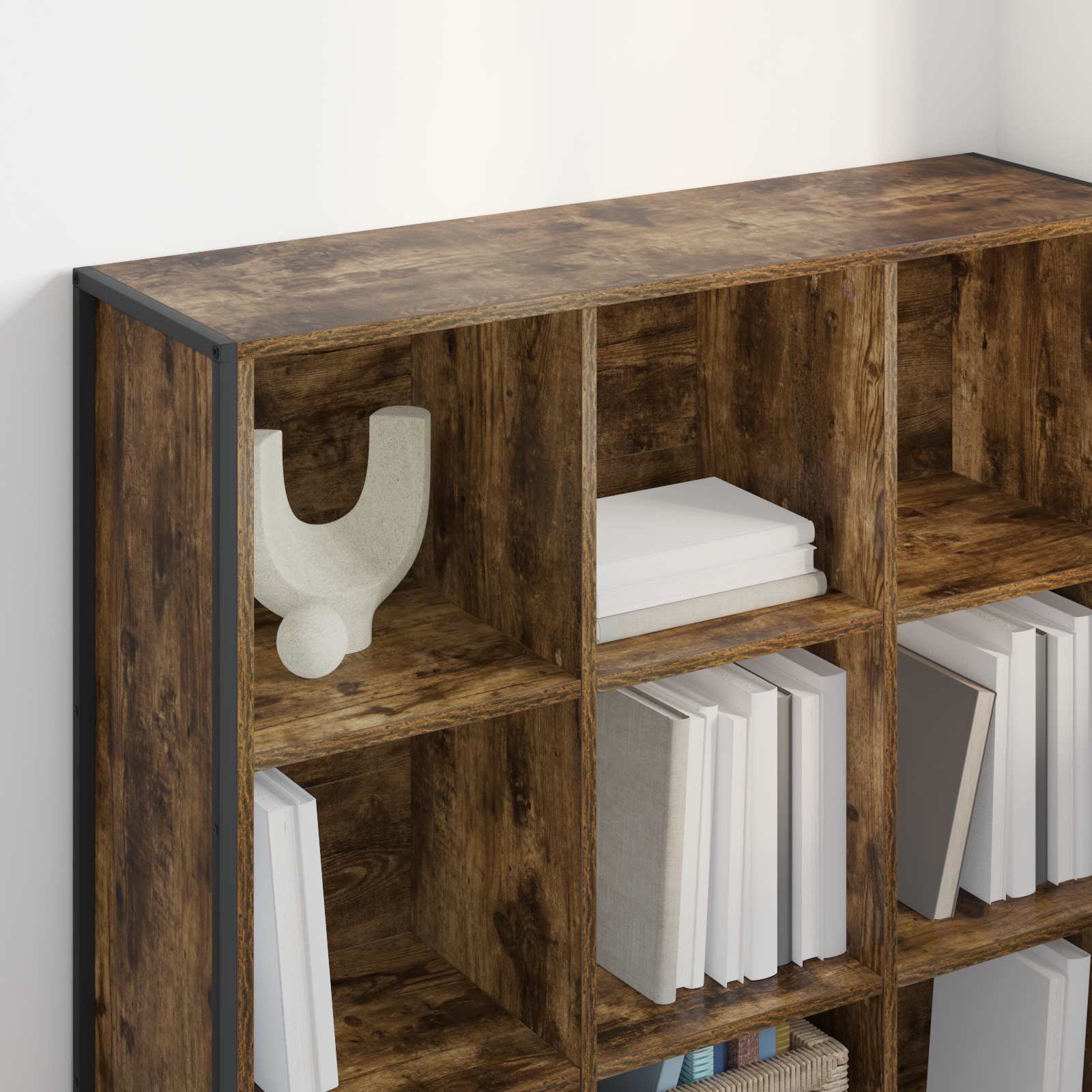 Bücherregal Raucharbe 99,5 x 30 x 108,5 cm Holzwerkstoff