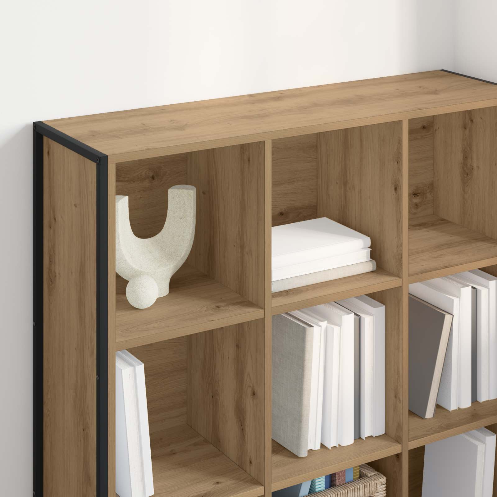 Bücherregal Kunsthandwerk Eiche 99,5 x 30 x 108,5 cm