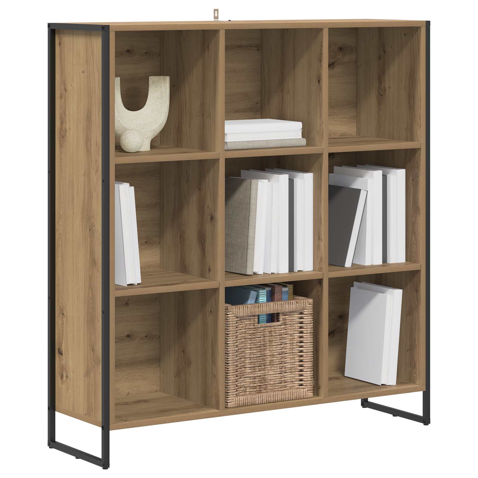 Bücherregal Kunsthandwerk Eiche 99,5 x 30 x 108,5 cm