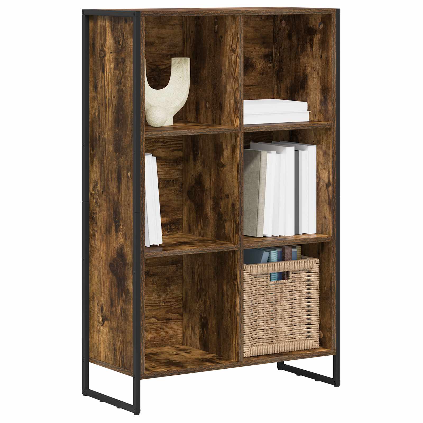 Bücherregal Raucharbe 99,5 x 30 x 108,5 cm Holzwerkstoff