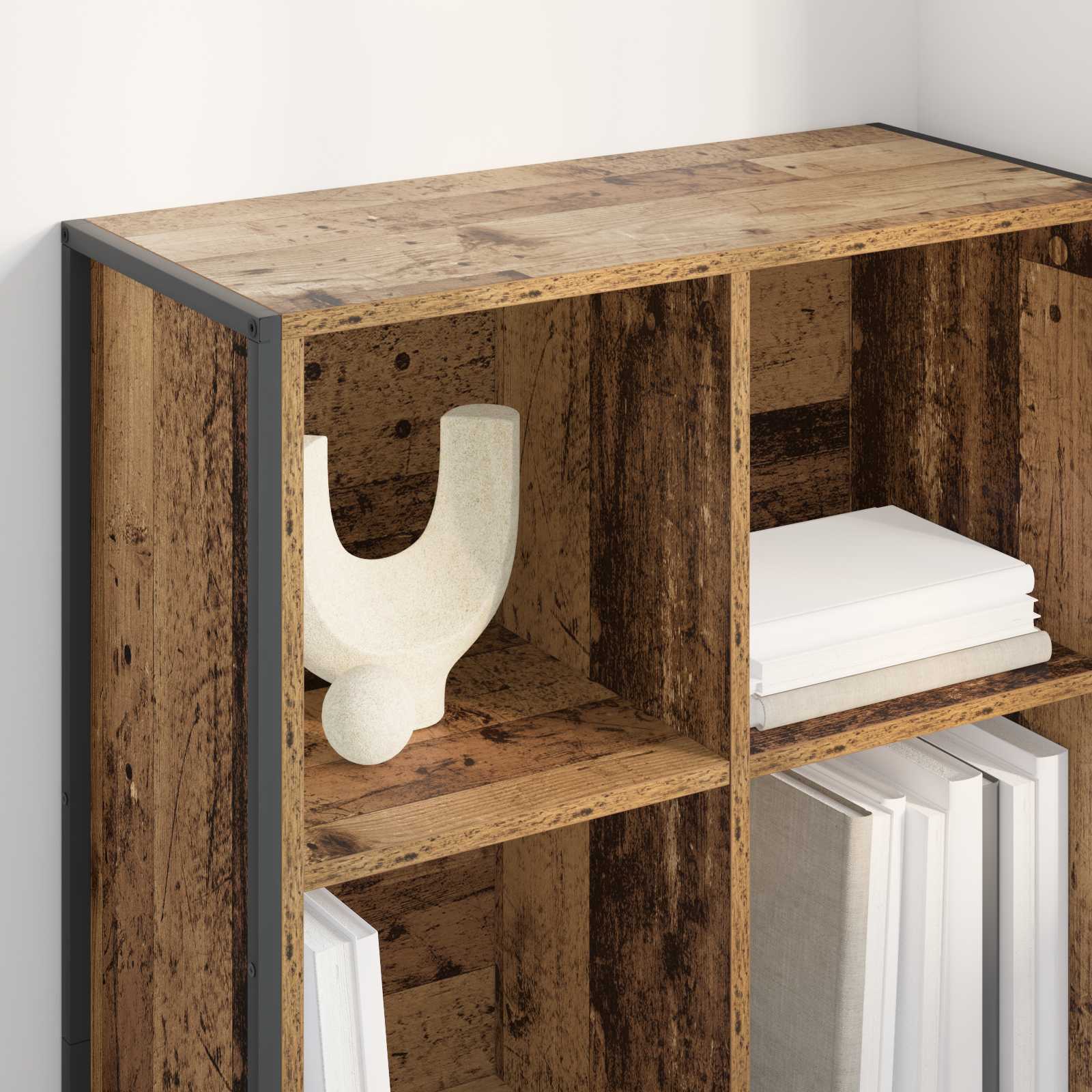 Bücherregal Altholz 99,5 x 30 x 108,5 cm Holzwerkstoff