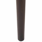 Esszimmerstuhl 2 pcs Hellbraun und Schwarz Massives Gummiholz
