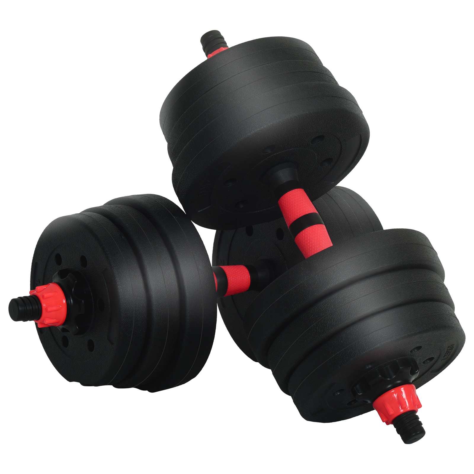 4-in-1 Kurzhantel Langhantel Kettlebell Set 20 kg