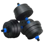 4-in-1 Kurzhantel Langhantel Kettlebell Set 20 kg