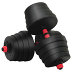4-in-1 Kurzhantel, Langhantel und Kettlebell Set 30 kg