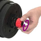 4-in-1 Kurzhantel, Langhantel und Kettlebell Set 30 kg
