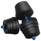 4-in-1 Kurzhantel Langhantel Kettlebell Set 30 kg