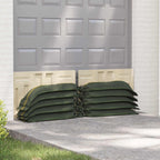 Sandsäcke 50 pcs Dunkelgrün 100 x 25 cm HDPE