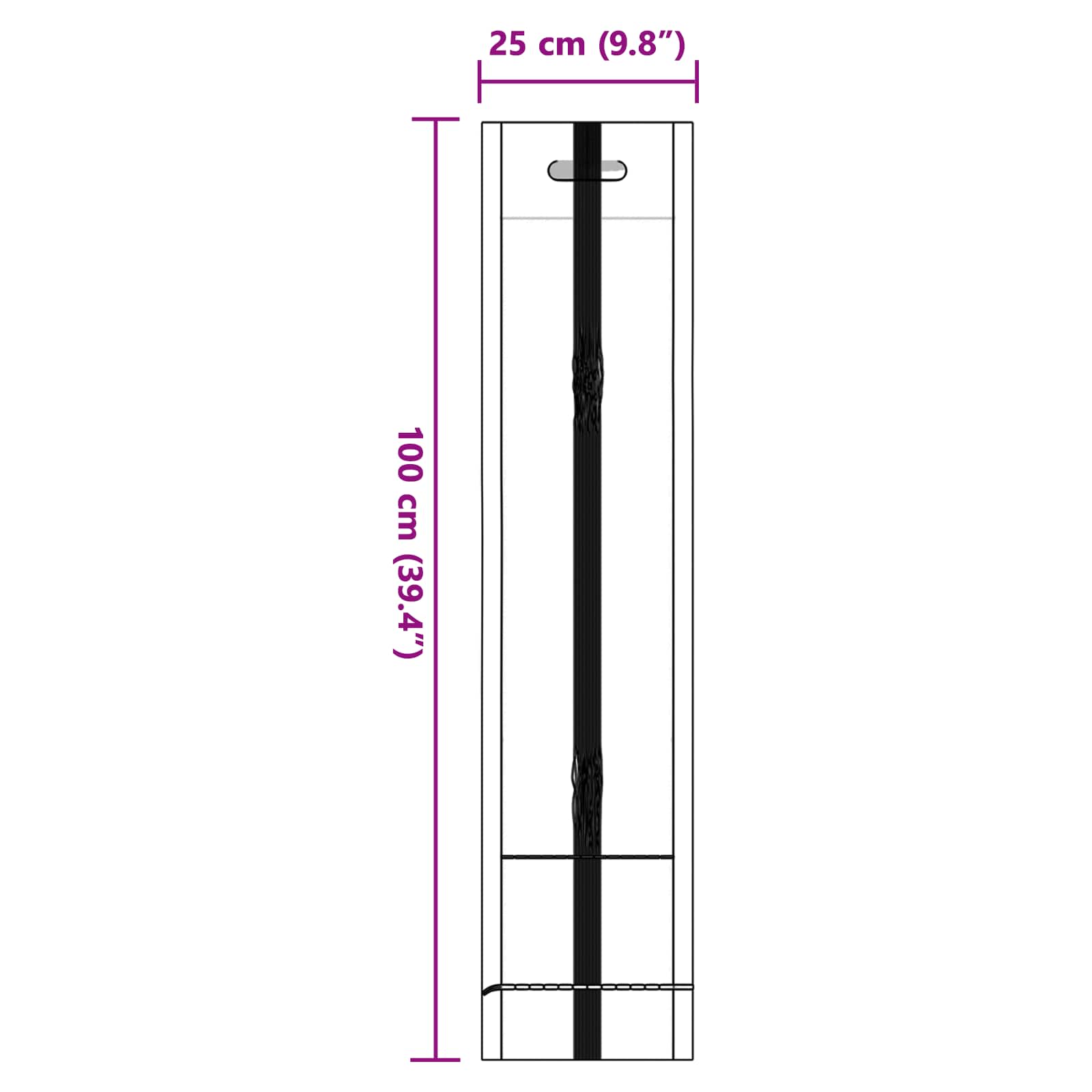 Sandsäcke 50 pcs Dunkelgrün 100 x 25 cm HDPE