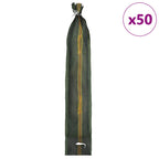 Sandsäcke 50 pcs Dunkelgrün 100 x 25 cm HDPE
