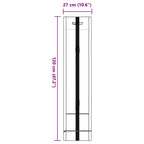 Sandsäcke 25 pcs Dunkelgrün 120 x 27 cm HDPE