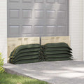 Sandsäcke 25 pcs Grün 120 x 27 cm HDPE
