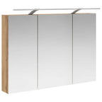 Badezimmerschrankset 4 pcs 100 x 14,5 x 70 cm Holzwerkstoff